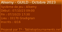 Tournoi Alkemy GUILD octobre 2023 (samedi 7) 32638